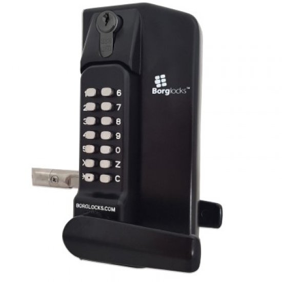 Borg BL3400 ECP Lever Operated Marine Grade Metal Gate Digital Lock