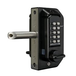 Borg Locks BL3030 MG Pro Mini Gate Lock Knob Operated Double Sided Keypad