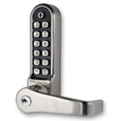 Borg Locks BL5702 AR ECP Lever Keypad c/w Key Override And 28mm Backset Ali Latch 