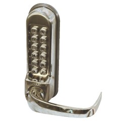 Push Bar Panic Bar with External Digital Lever Keypad