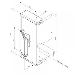 Gatemaster Superlock Quick Exit Push Pad Digital Access