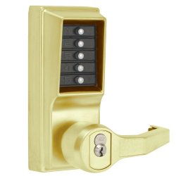 Kaba L1021 Digital Lock Lever Handle External Key Override