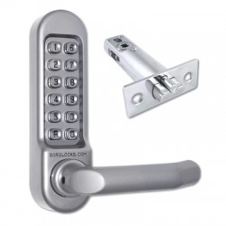 Borg Locks BL5001 Digital Lock With Inside Handle And 60mm Latch