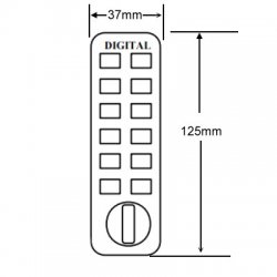 Lockey L220 Little Lockey Surface Rim