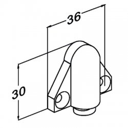 400m Door Loop with Plastic Ends