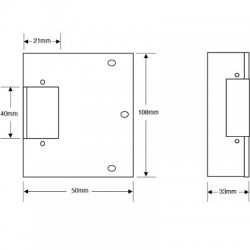 Asec A95R 12V-24v Rim Fail Unlocked Release