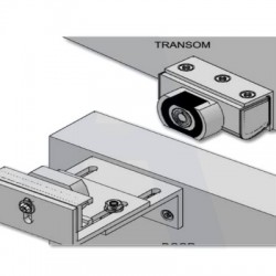 Asec GS107 Micro Power Lock With Z and L Bracket Open In