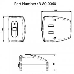 Agrippa Acoustic Size 5 Digital Fire Door Holder 3-80-0060