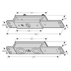 ICS Shear Magnet GS705 12/24VDC