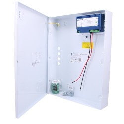 RGL Power Supply Unit (PSU) 10 Amp 12VDC Boxed With 8 Way Fused Output Module