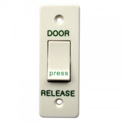 Narrow Exit Button Plastic 4097P 