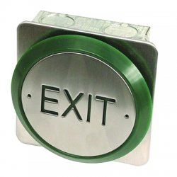 All Active Small Push Plate Exit Button EBPP02  
