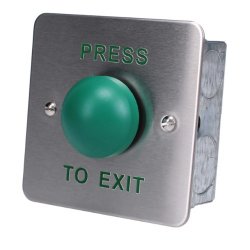 Asec DRB004 F PTE Green Dome Exit Button