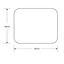 EXB0658 Stainless Steel Surface 1 Gang Exit Button