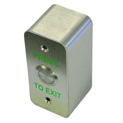 EXB0658 Narrow Style Stainless Steel Surface Exit Button