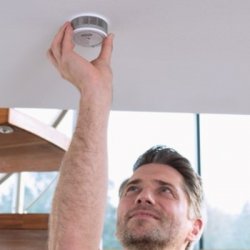 Abus GRWM30600 Mini Photoelectric Smoke Alarm