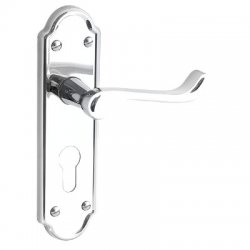 San Francisco Plate Mounted Euro Lever Furniture