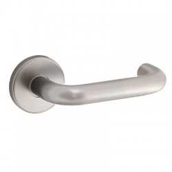 Portland P5 Return Bar Round Rose Lever Furniture