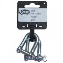 Asec Steel Dee Shackles