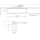 Briton 1110 Size 2 to 4 Overhead Door Closer