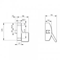 Dorma Modular Push Pad