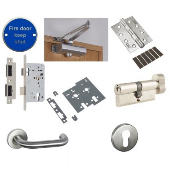 Union Sashlock Fire Door Kit