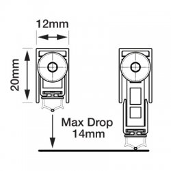 Firestop Trend Drop Down Seal