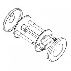 Briton Extended Bath Turn Indicator with 8mm Spindle