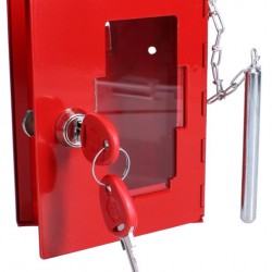 Securikey EK1A Emergency Key Box Glass Fronted With Camlock