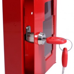 Securikey EK1A Emergency Key Box Glass Fronted With Camlock