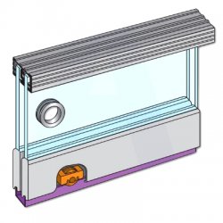 Henderson Zenith Double Track Sliding Door Gear