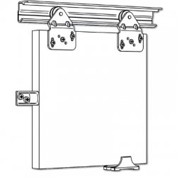 Asec Sliding Wardrobe Single Gear WS50