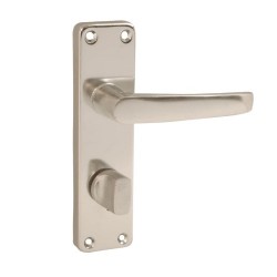 ASEC Stafford Plate Furniture Lever Bathroom With Privacy Turn