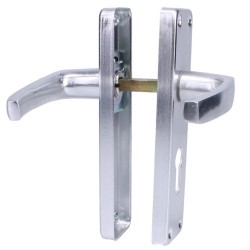 ASEC Stafford Plate Furniture Lever Euro Lock Handle