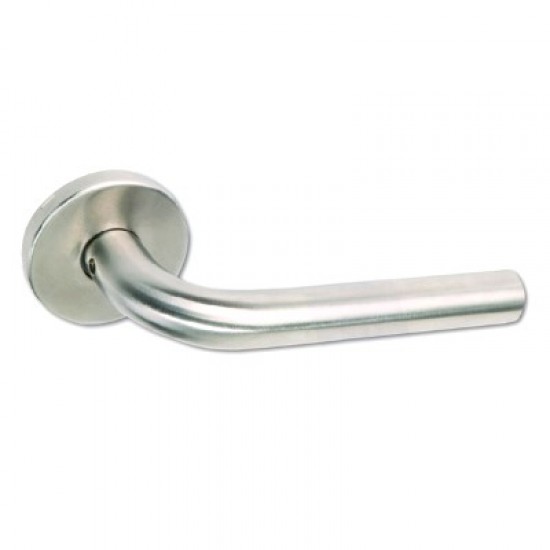 Briton Straight Lever on Rose with Round Bar