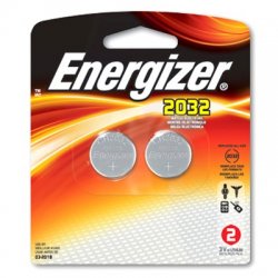 Energizer CR2032 3V Lithium Coin Cell Twin Pack