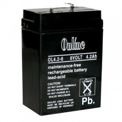 Online OL4.6V 4.2Ah Sealed Lead Acid Battery Online