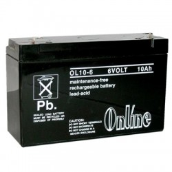 Online OL1 6V 10Ah Sealed Lead Acid Battery Online