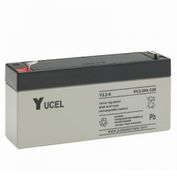 Online OL3 6 Volt 3.3Ah Sealed Lead Acid Battery Online