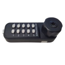 Borg Locks BL1716 Horizontal Mini Cabinet Lock Easicode Pro c/w Cam And Key Override