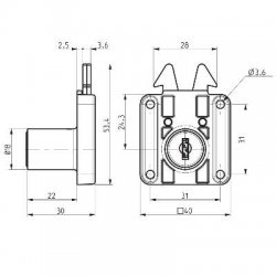 Ronis 6900 Claw Lock