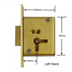 Asec 15 4 Lever Cut Cupboard Lock