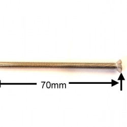 Toilet Cubicle Screw & Spindle Set