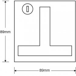 Henderson Flush Merlin Garage Door Lock