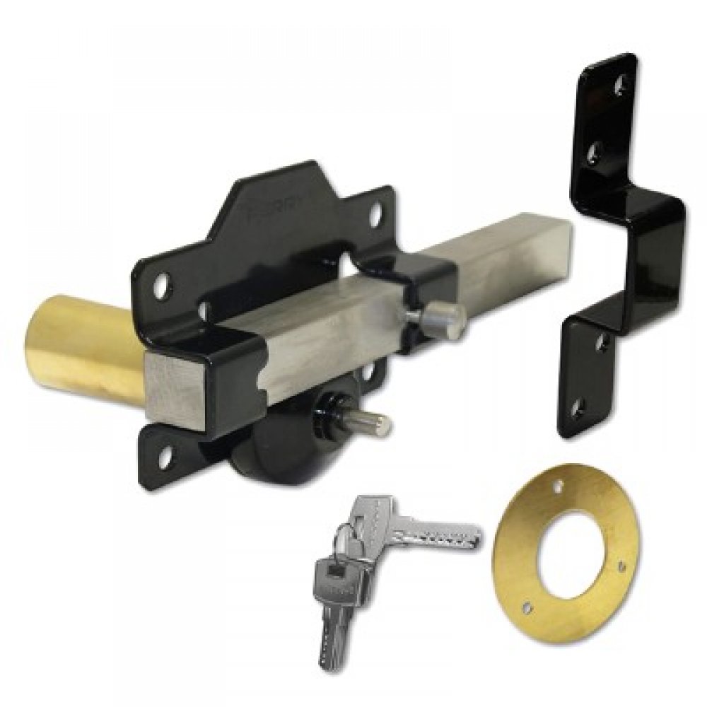 A Perry Double Locking Long Throw Gate Lock