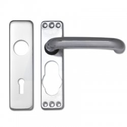 Plate Mounted Aluminium Lever Furniture