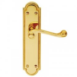 Georgian Shaped Door Handle Lever Furniture