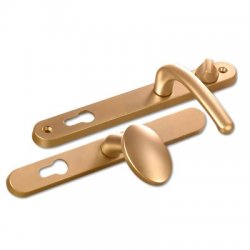 Fab and Fix Upvc Balmoral 92/62 Lever Pad Handles with Snib