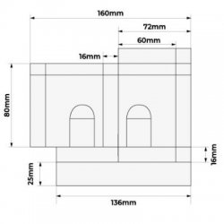 TSS Euro Mortice Deadlock Intumescent Kit