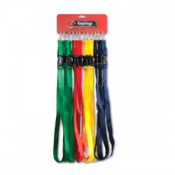 Assorted Coloured Lanyards